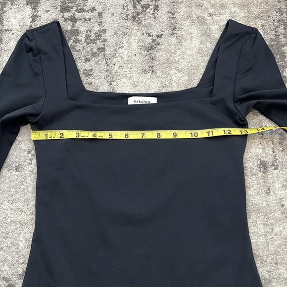 Aritzia Babaton Contour Squareneck Long Sleeve Bodysuit - Picture 13 of 13